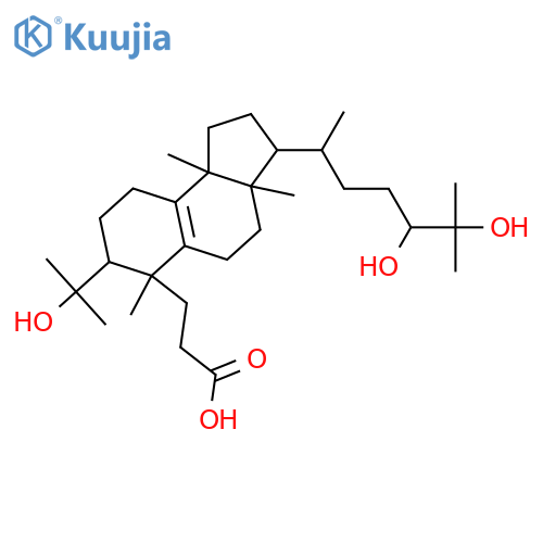 4,24,25-Trihydroxy-3,4-secolanost-8-en-3-oic acid; 24ξ-form structure