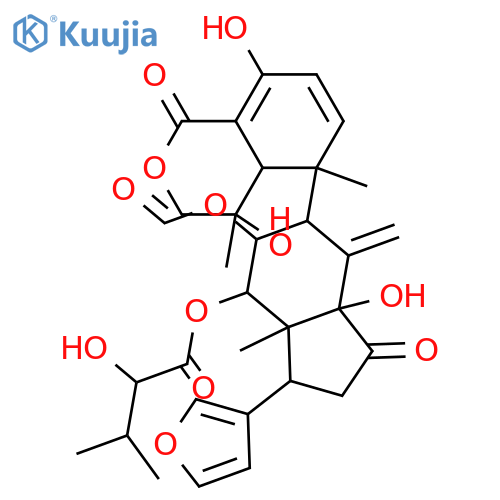 Aphapolynin A; 12-Deacyl, 12-O-(2R-hydroxy-3-methylbutanoyl) structure