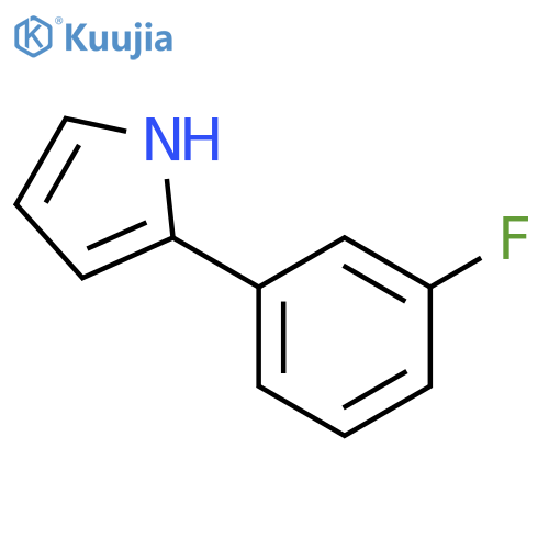 2-(3-Fluorophenyl)pyrrole structure