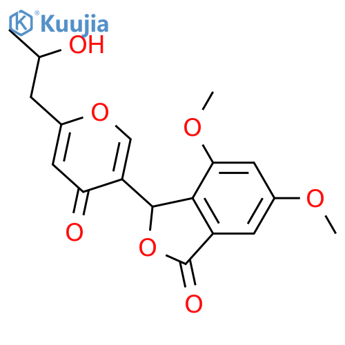 Vermistatin; 1'',2''-Dihydro, 2''S-hydroxy structure