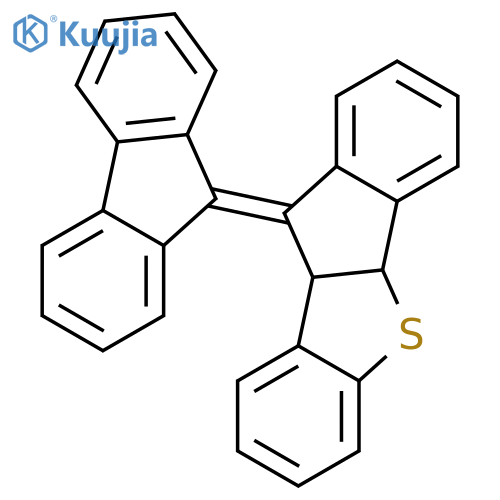 10H-Benz[b]indeno[2,1-d]thiophene, 10-(9H-fluoren-9-ylidene)-4b,9b-dihydro- structure