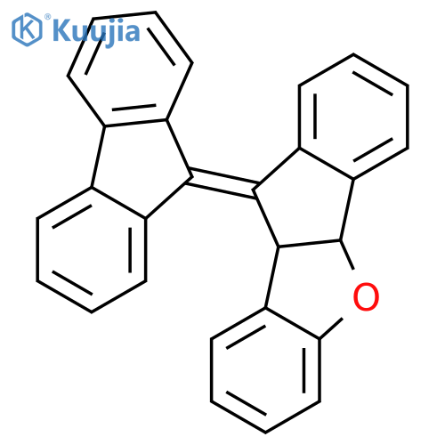 10H-Benz[b]indeno[2,1-d]furan, 10-(9H-fluoren-9-ylidene)-4b,9b-dihydro- structure