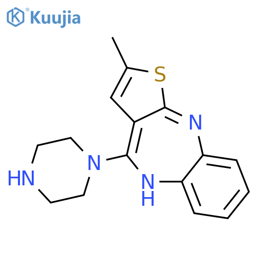 N-Demethyl Olanzapine structure