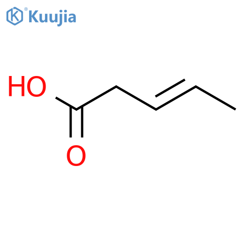(E)-Pent-3-enoic Acid structure