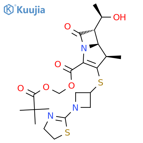 Tebipenem pivoxil structure
