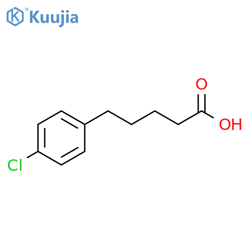 5-(4-chlorophenyl)pentanoic Acid structure
