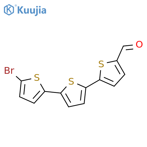 5''-Bromo-2,2':5',2''-terthiophene-5-carbaldehyde structure