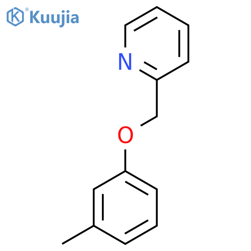 2-[(3-Methylphenoxy)methyl]pyridine structure