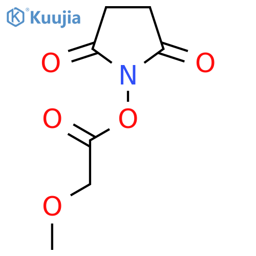 2,5-dioxopyrrolidin-1-yl 2-methoxyacetate structure