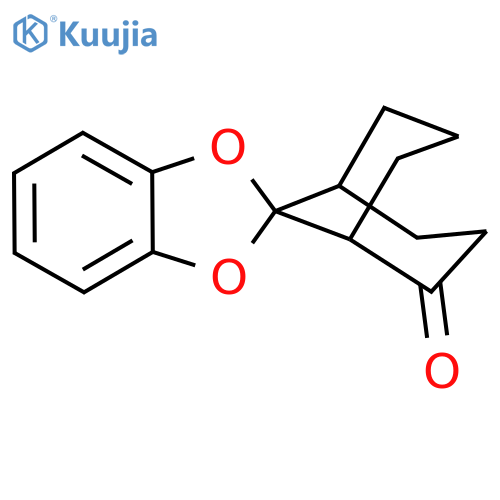 SPIRO[1,3-BENZODIOXOLE-2,9'-BICYCLO[3.3.1]NONAN]-2'-ONE structure