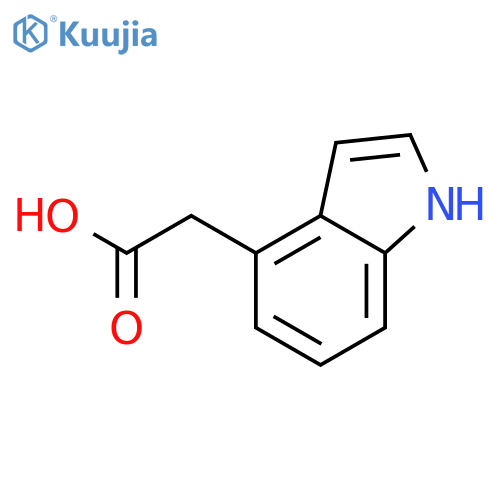 2-(1H-Indol-4-YL)acetic acid structure