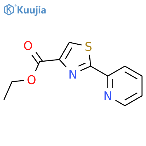 Ethyl 2-(Pyridin-2-yl)-1,3-thiazole-4-carboxylate structure