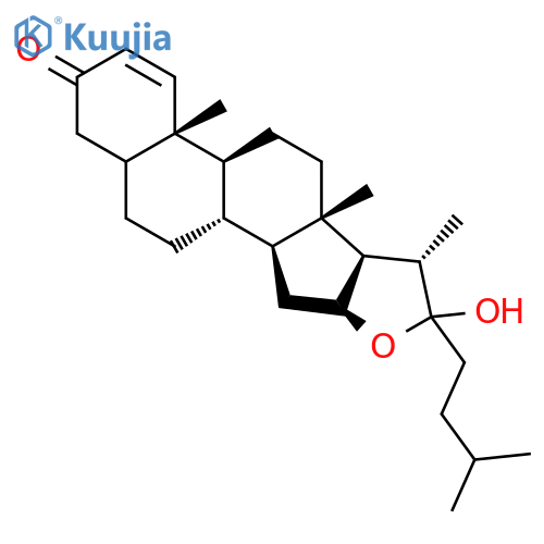 Furost-1-en-3-one, 22-hydroxy- structure