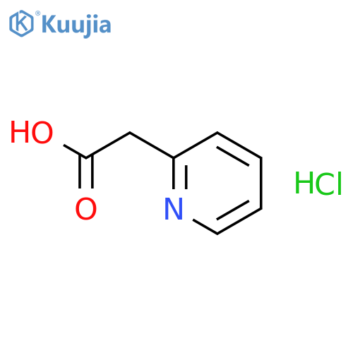 2-(Pyridin-2-yl)acetic acid hydrochloride structure