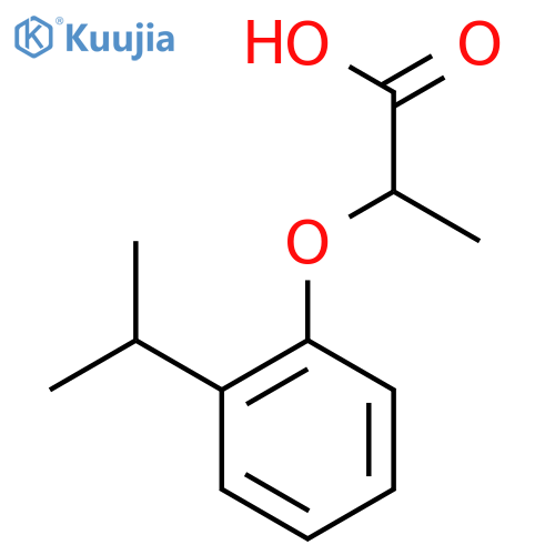 2-2-(propan-2-yl)phenoxypropanoic Acid structure