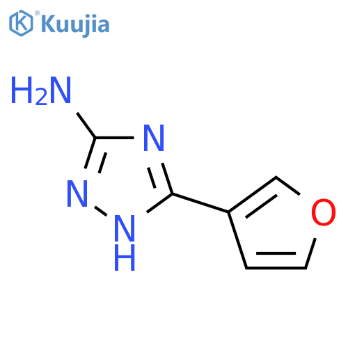 5-(Furan-3-yl)-4H-1,2,4-triazol-3-amine structure