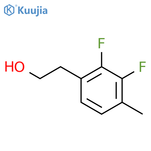 2-(2,3-Difluoro-4-methylphenyl)ethan-1-ol structure