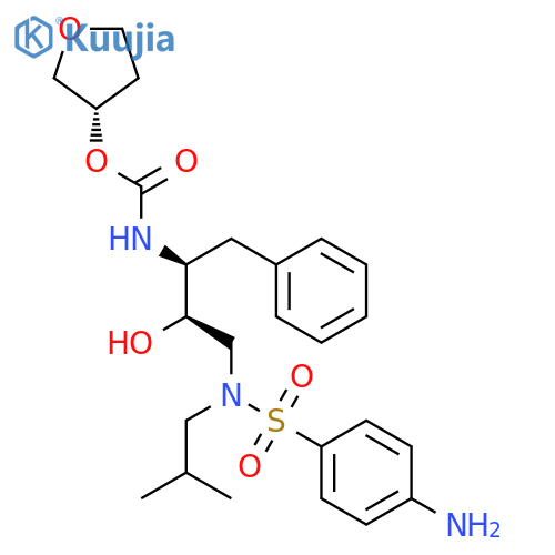 Amprenavir structure
