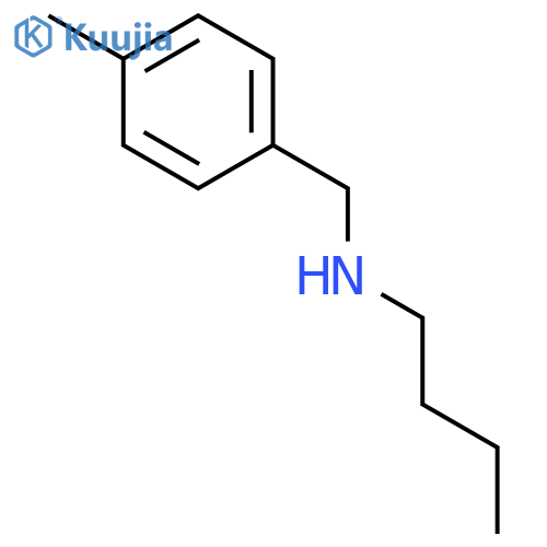 N-(4-Methylbenzyl)butan-1-amine structure