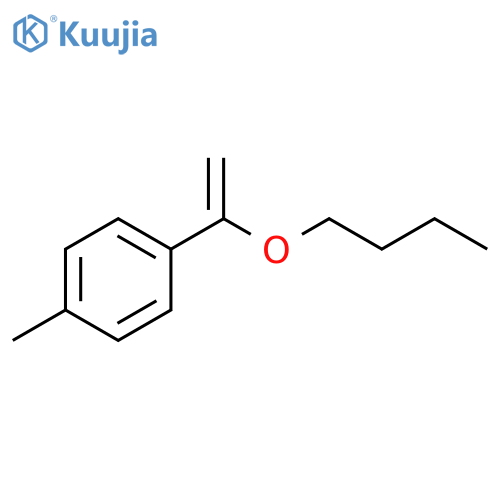 Benzene, 1-(1-butoxyethenyl)-4-methyl- structure