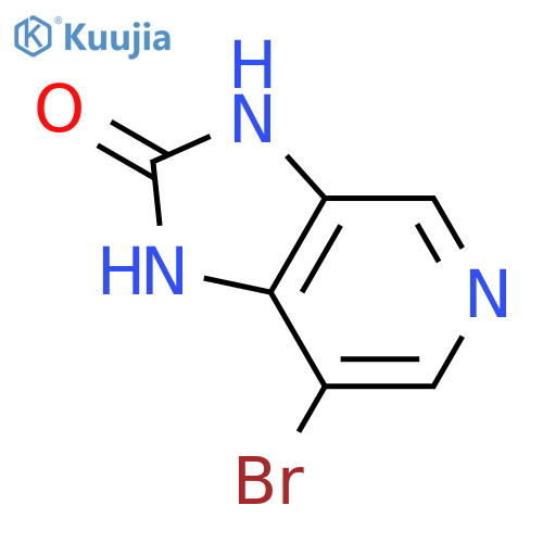 7-Bromo-1,3-dihydroimidazo4,5-cpyridin-2-one structure