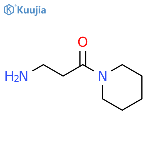 3-amino-1-(piperidin-1-yl)propan-1-one structure