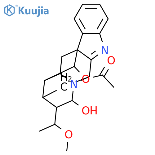 Vomilenine; 21-Epimer, 19,20α-dihydro, 19ξ-methoxy structure