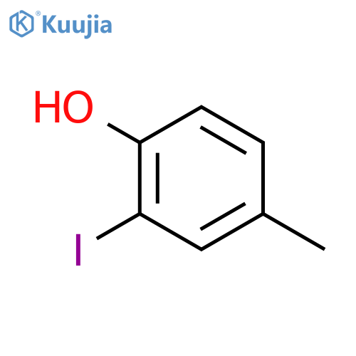 2-Iodo-4-methylphenol structure