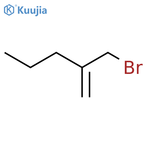 2-(bromomethyl)pent-1-ene structure