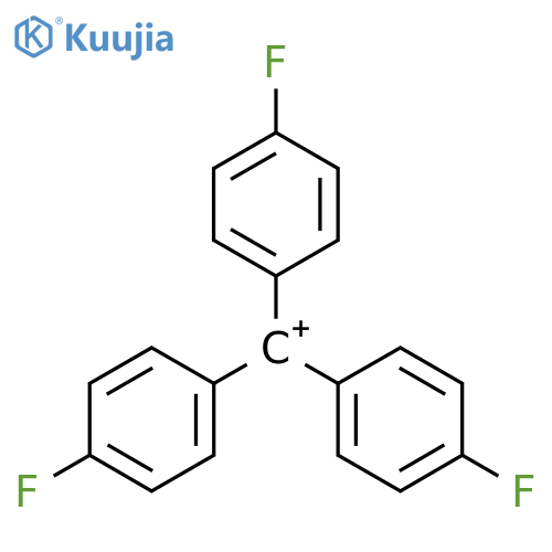Methylium, tris(4-fluorophenyl)- structure
