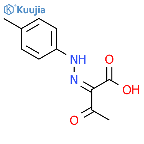 Butanoic acid, 2-[(4-methylphenyl)hydrazono]-3-oxo-, (Z)- structure