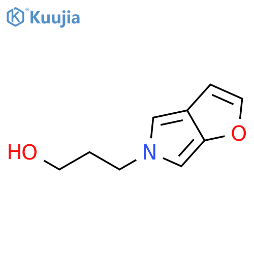 5H-Furo[2,3-c]pyrrole-5-propanol structure