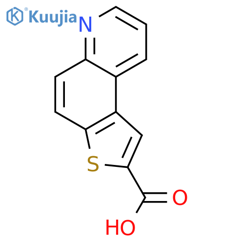 Thieno[3,2-f]quinoline-2-carboxylic acid structure