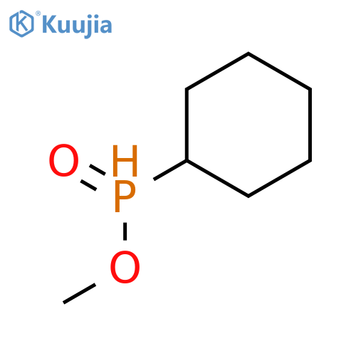 Phosphinic acid, cyclohexyl-, methyl ester structure