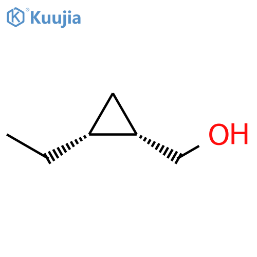 [(1S,2R)-2-ethylcyclopropyl]methanol structure