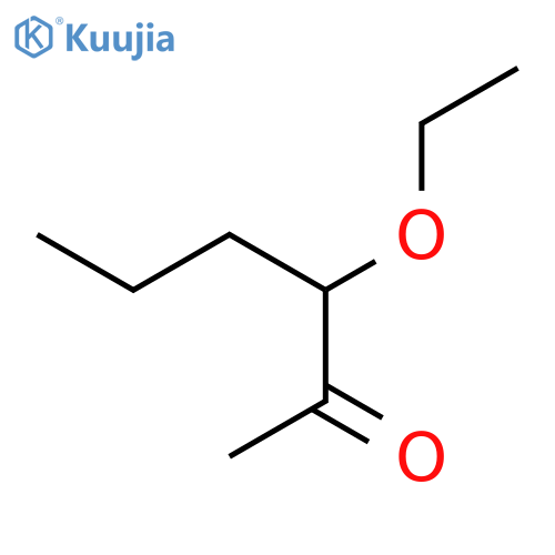 2-Hexanone, 3-ethoxy- structure