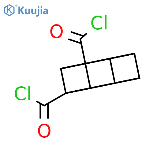 Pentacyclo[4.2.0.02,5.03,8.04,7]octane-1,3-dicarbonyl dichloride structure