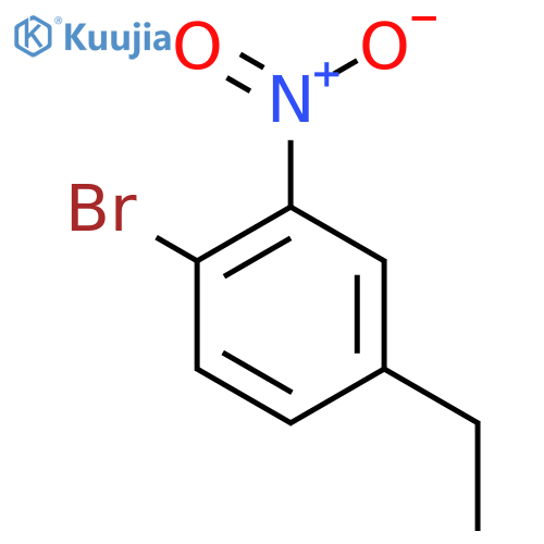 1-Bromo-4-ethyl-2-nitrobenzene structure
