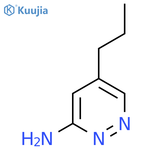 5-Propylpyridazin-3-amine structure