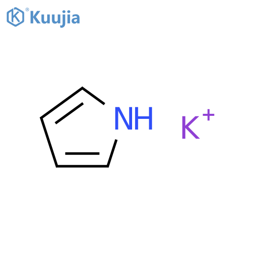 1H-Pyrrole, potassiumsalt (1:1) structure