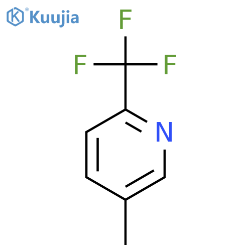 5-Methyl-2-(trifluoromethyl)pyridine structure