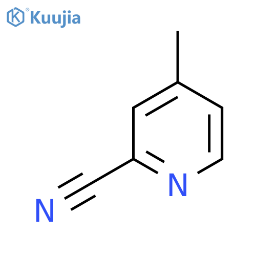 4-methylpyridine-2-carbonitrile structure