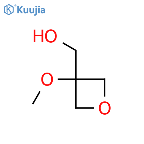 (3-Methoxyoxetan-3-yl)methanol structure
