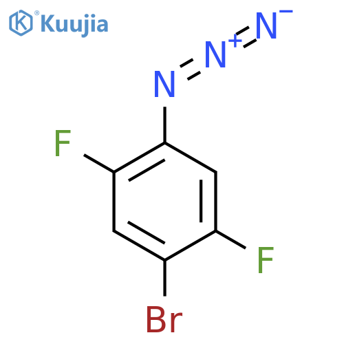 1-Azido-4-bromo-2,5-difluorobenzene structure