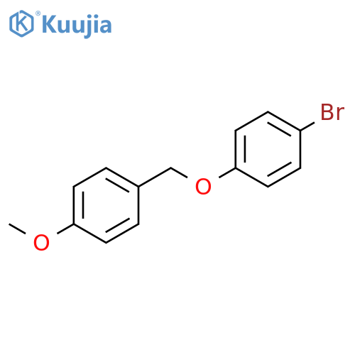 1-(4-Bromophenoxymethyl)-4-methoxybenzene structure