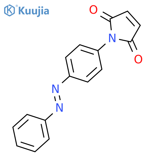 1-(4-(Phenyldiazenyl)phenyl)-1H-pyrrole-2,5-dione structure