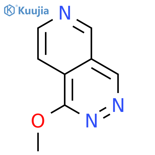 Pyrido[3,4-d]pyridazine,1-methoxy- structure