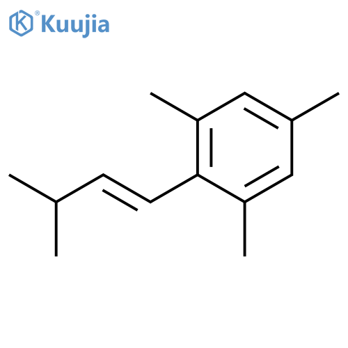 Benzene, 1,3,5-trimethyl-2-(3-methyl-1-butenyl)-, (E)- (9CI) structure