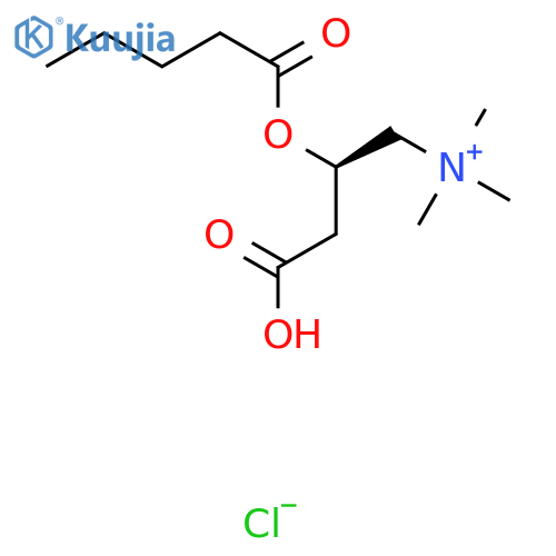 Valeryl-L-carnitine Chloride structure