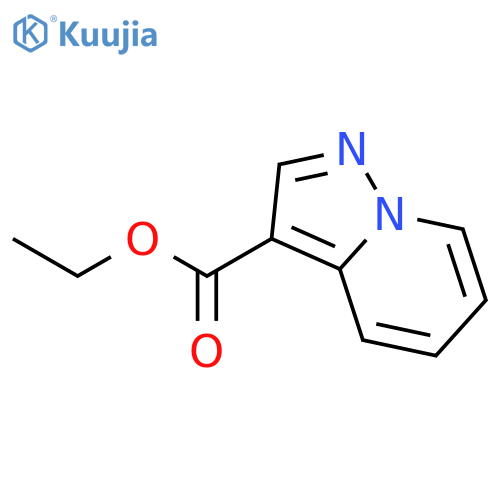 Ethyl pyrazolo[1,5-a]pyridine-3-carboxylate structure